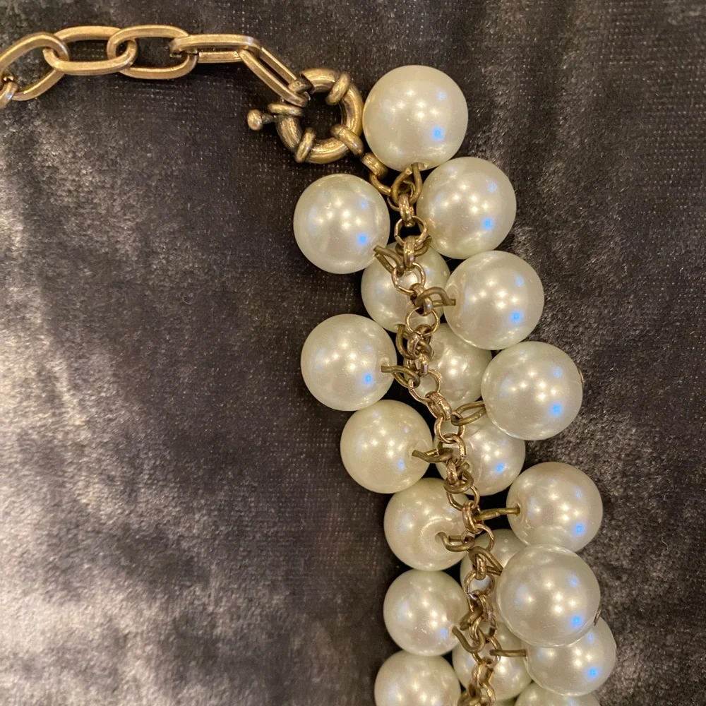 NEW J. Crew faux pearl necklace - Picture 2 of 2
